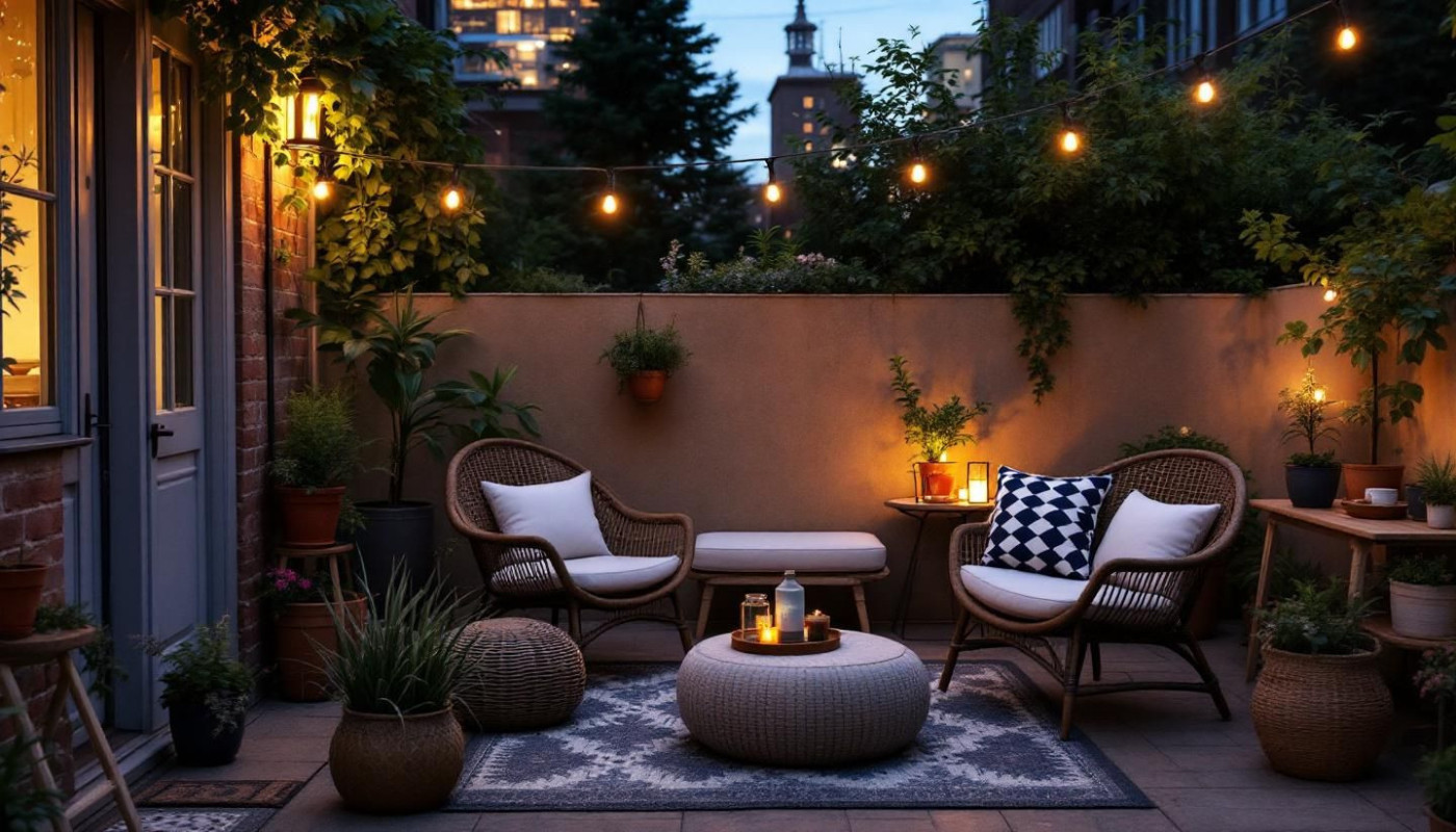 Comment aménager un petit espace extérieur efficacement ?